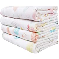 Softan Mantas Swaddle Bebé de Envoltura-Muselina Bambú 120x120cm-mantas para bebes